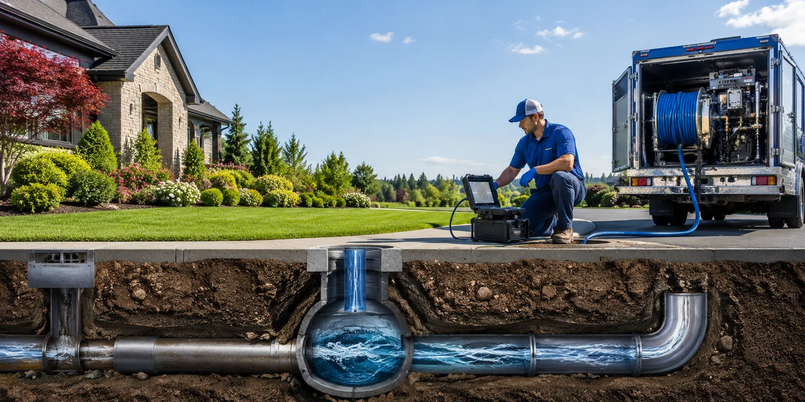 Drainage restoration information for Coulee Dam, WA